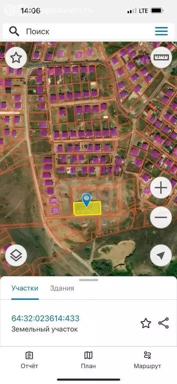 Участок в Усть-Курдюм, Васильковая улица, 24 (6 м) - Фото 1