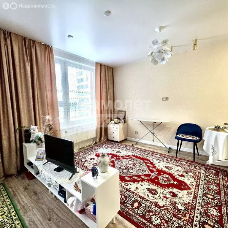 Квартира-студия: посёлок Коммунарка, Бачуринская улица, 9Ак1 (34 м) - Фото 1