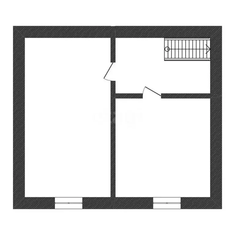 2-комнатная квартира: Курган, Пролетарская улица, 63 (50 м) - Фото 1