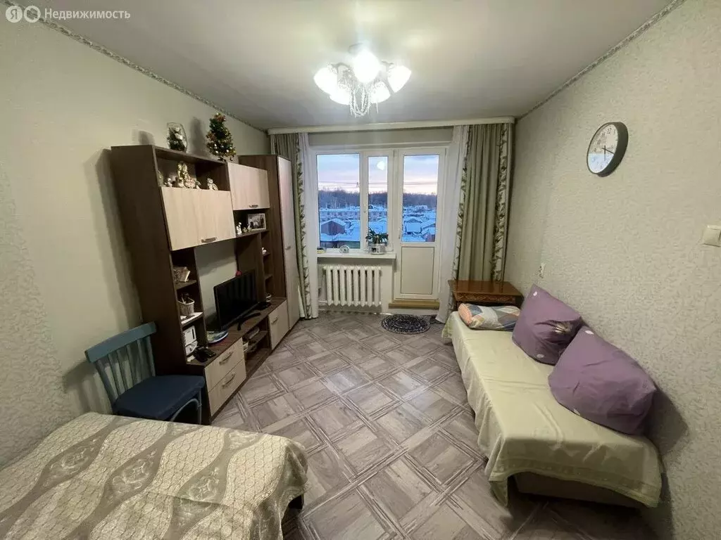 1-комнатная квартира: деревня Самотовино, 15 (28.8 м) - Фото 1