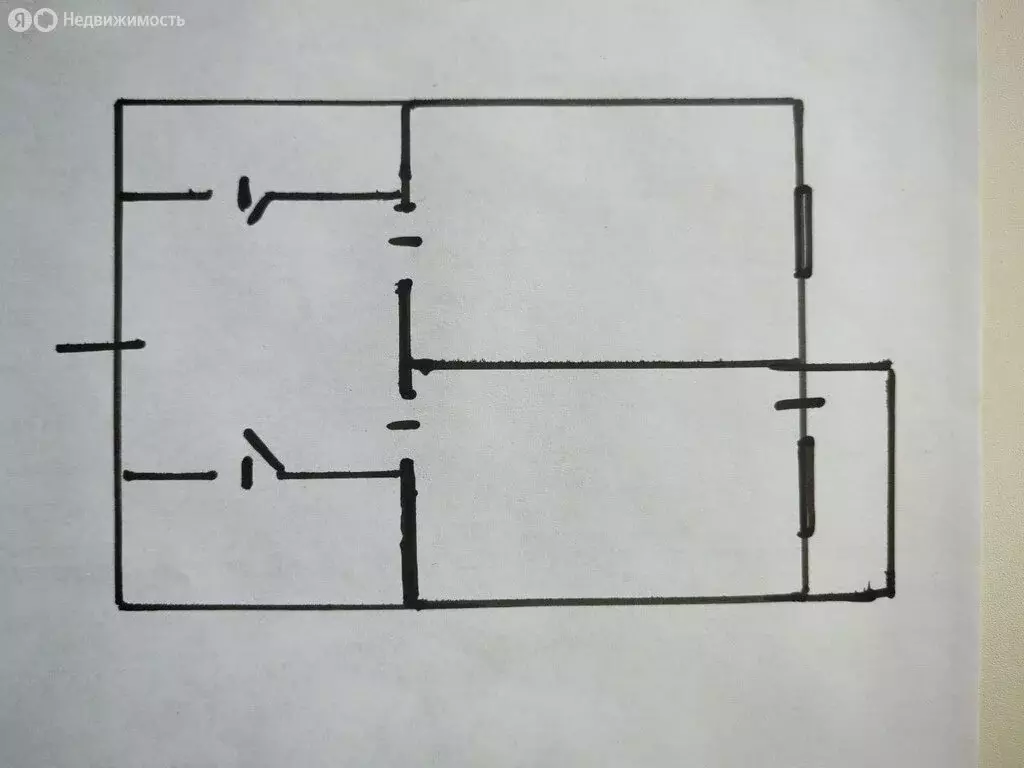 1-комнатная квартира: Артём, улица Горького, 2А (45.6 м) - Фото 1
