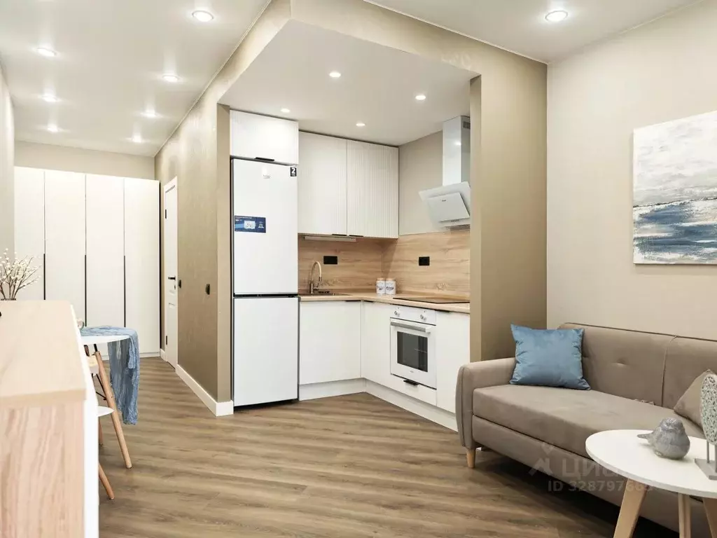 Студия Московская область, Одинцово Вокзальная ул., 31А (31.5 м) - Фото 1