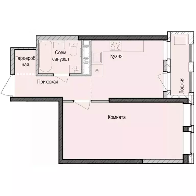 1-к кв. Татарстан, Казань Седьмое Небо жилрайон, Унай жилой комплекс ... - Фото 1