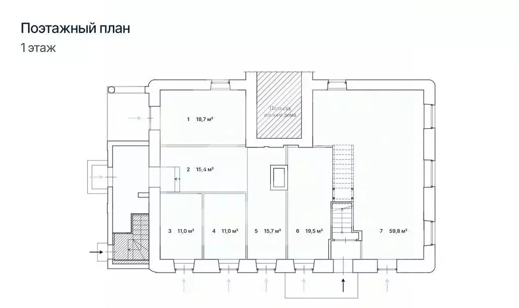 Помещение свободного назначения в Москва Бауманская ул., 33/2С3 (60 м) - Фото 1