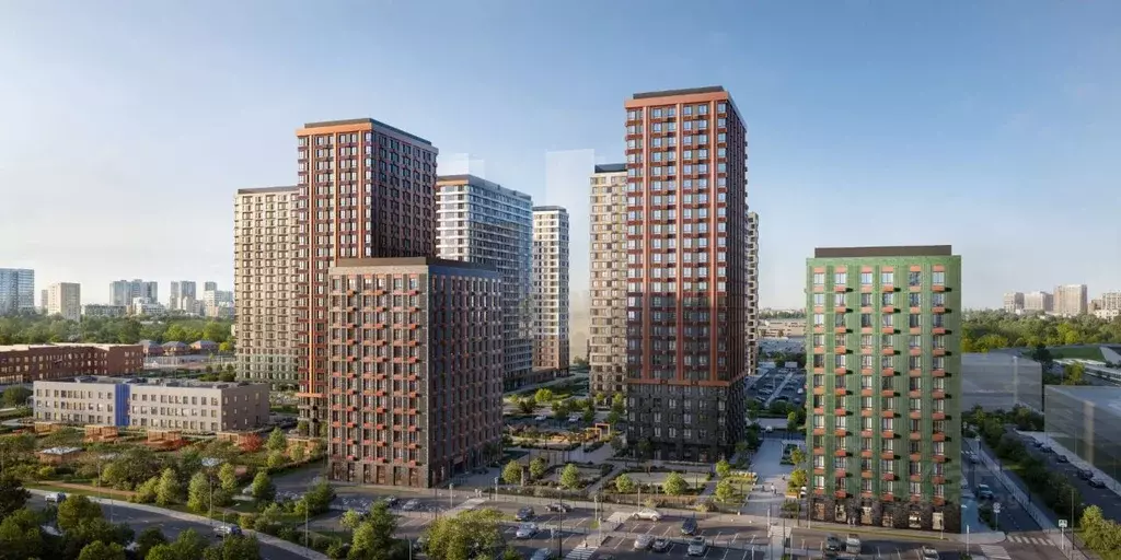 1-к кв. Московская область, Красногорск Квартал Строгино жилой ... - Фото 2