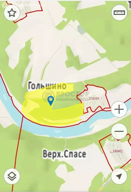 Участок в Тверская область, Старицкий муниципальный округ, деревня ... - Фото 0