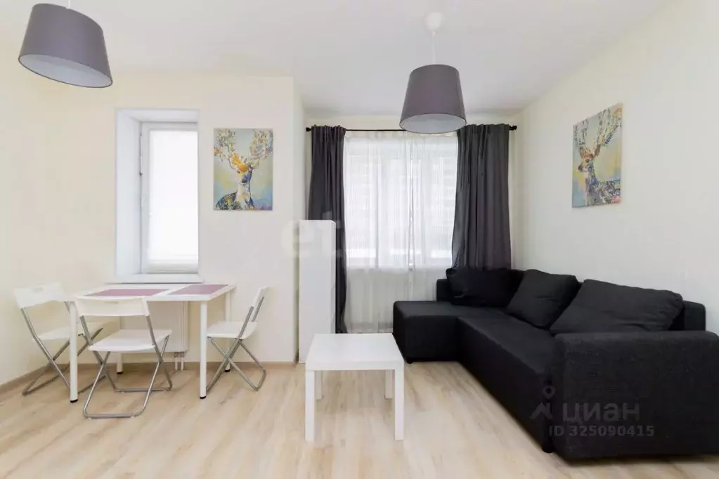 Студия Ленинградская область, Мурино Всеволожский район, ул. Шоссе в ... - Фото 1