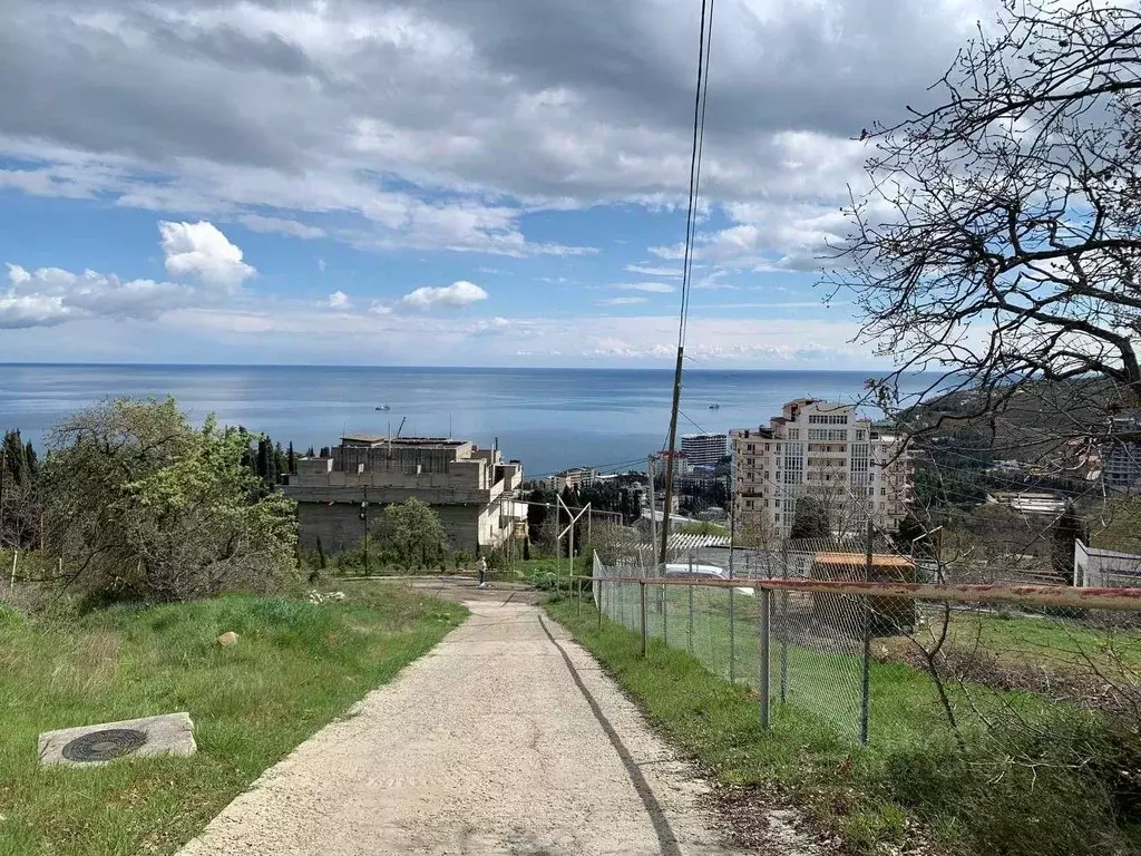 Участок в Крым, Алушта ул. Сергеева-Ценского, 15 (0.95 сот.) - Фото 1