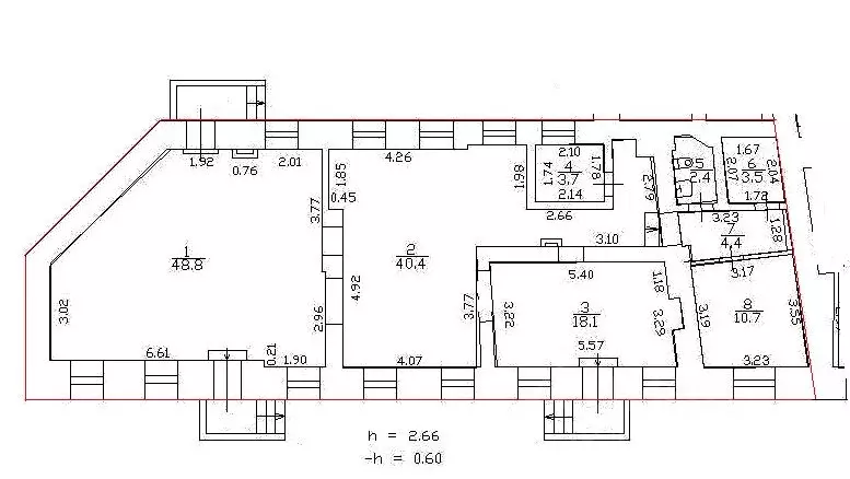 Помещение свободного назначения в Санкт-Петербург наб. Канала ... - Фото 2