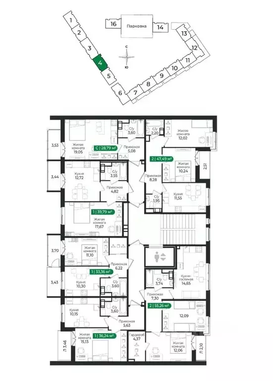 1-к кв. Ленинградская область, Сертолово Всеволожский район, Сертолово ... - Фото 2