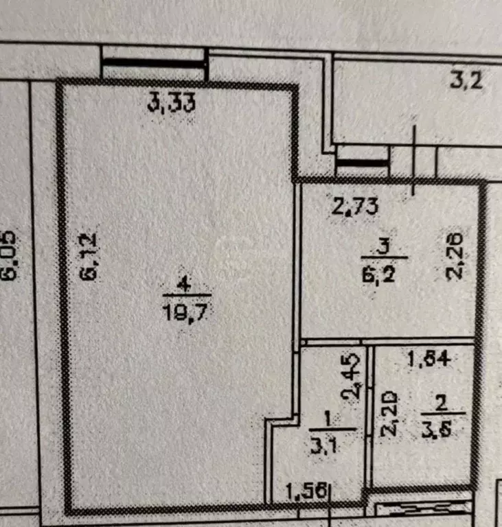 1-к кв. Владимирская область, Суздальский район, пос. Боголюбово пер. ... - Фото 1