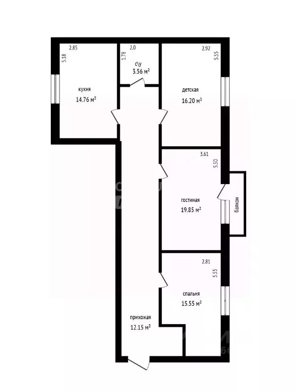 3-к кв. Дагестан, Дербент ул. Свердлова, 4 (86.0 м) - Фото 2