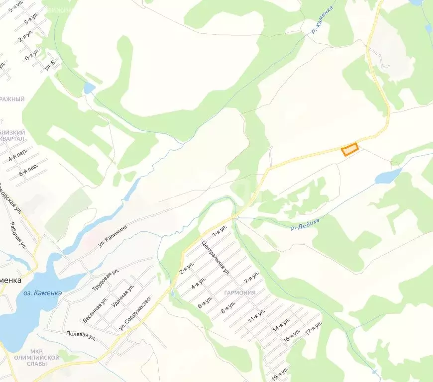 Участок в Новосибирский район, Каменский сельсовет, село Каменка (92 ... - Фото 2