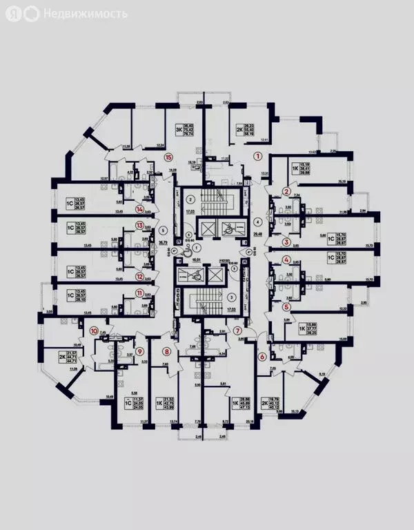 Квартира-студия: Уфа, Революционная улица, 191/1 (24.14 м) - Фото 2