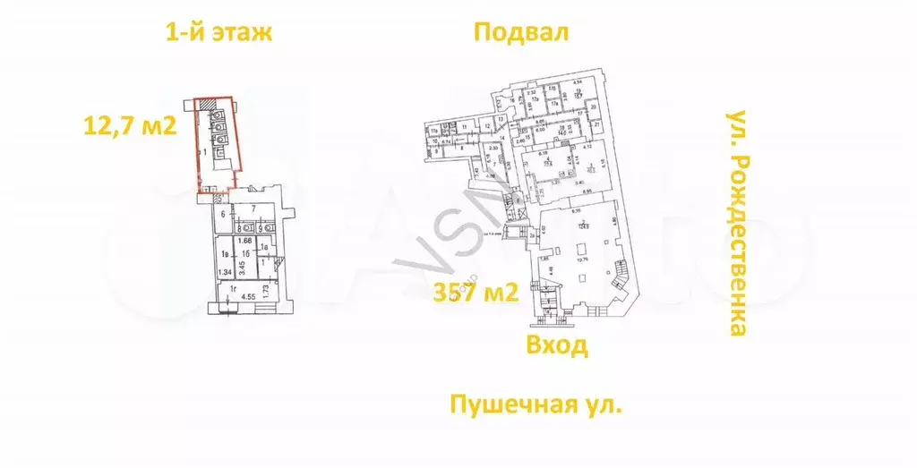 370 м2, трафик, общепит - Фото 0