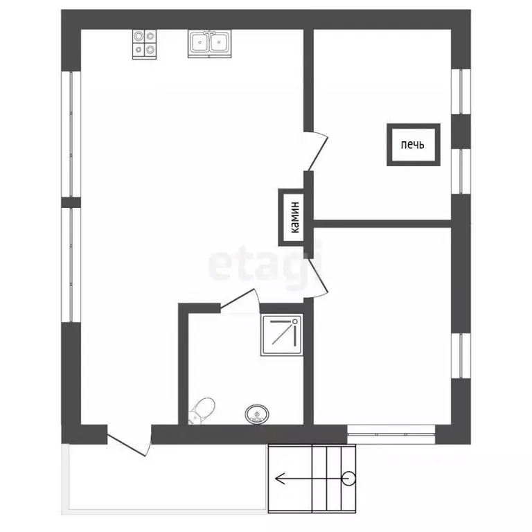 Дом в Забайкальский край, Читинский район, Атамановка пгт Пионерская ... - Фото 2