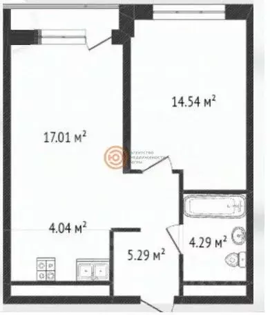 1-к кв. Тюменская область, Тюмень ул. Газовиков, 40 (46.7 м) - Фото 2