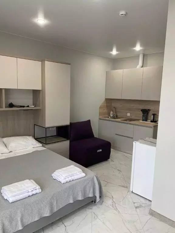 Студия Краснодарский край, Анапа ул. Кати Соловьяновой, 171 (22.0 м) - Фото 1