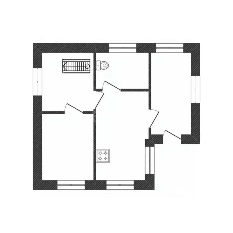 Дом в Ленинградская область, Волховский район, Кисельнинское с/пос, ... - Фото 2