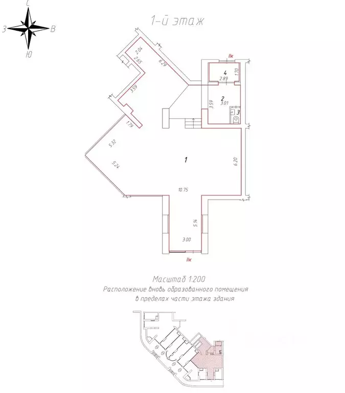 Помещение свободного назначения в Москва Ярцевская ул., 27к1 (151 м) - Фото 2