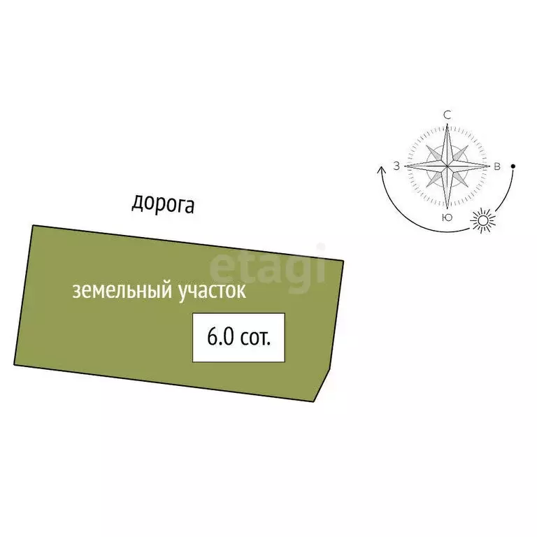 Участок в Куйвозовское сельское поселение, КП Грузино сити (6 м) - Фото 1