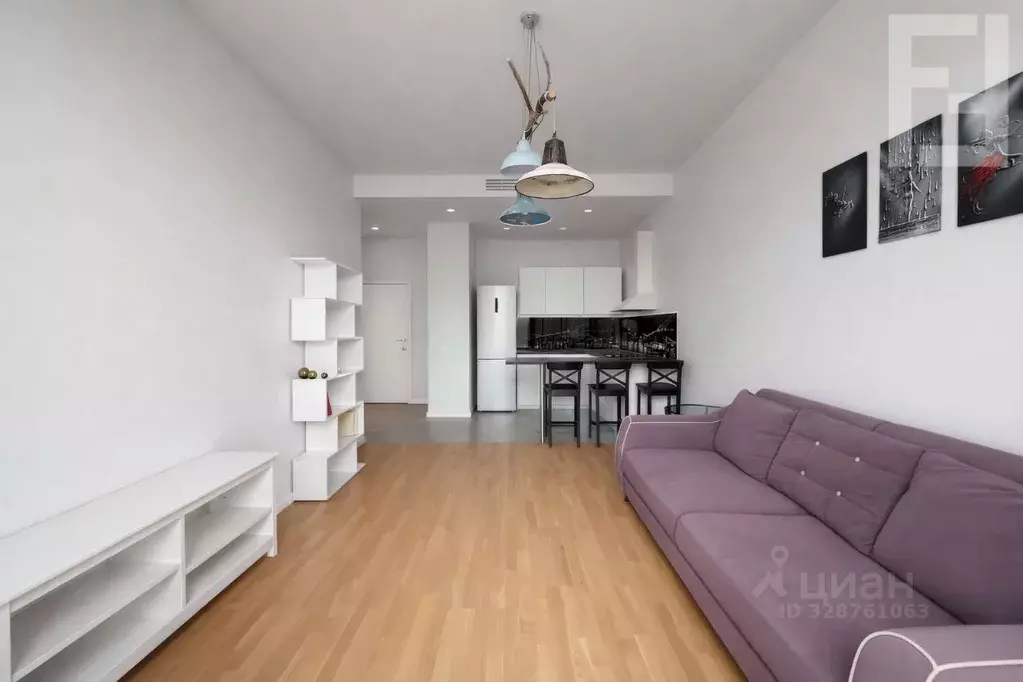 2-к кв. Москва ул. Пресненский Вал, 21 (50.0 м) - Фото 2