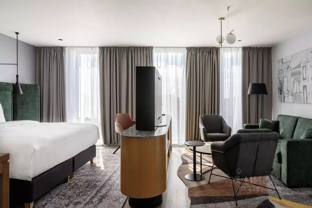 Комната Калининградская область, Калининград пл. Победы, 10 (50.0 м) - Фото 1