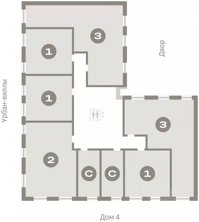 3-к кв. Свердловская область, Екатеринбург Юго-Западный жилрайон, ... - Фото 2