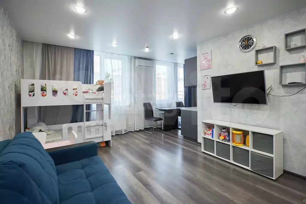 Квартира-студия, 33 м, 3/5 эт. - Фото 1
