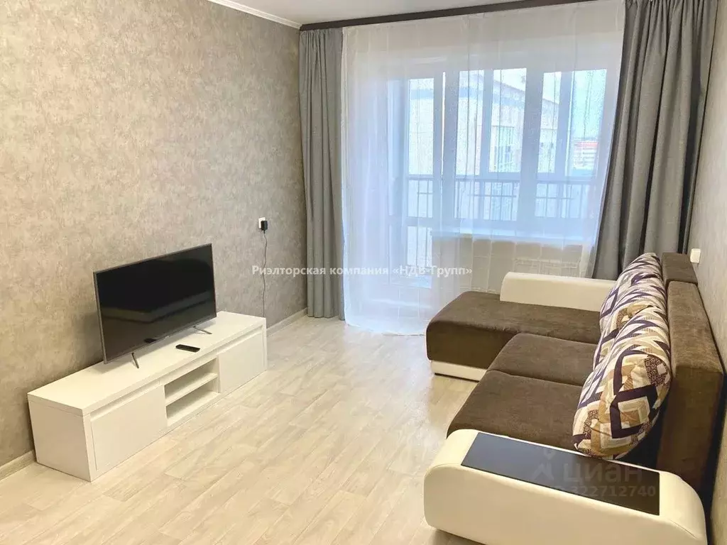 1-к кв. Хабаровский край, Хабаровск ул. Героев Пассаров, 12/3 (32.9 м) - Фото 2