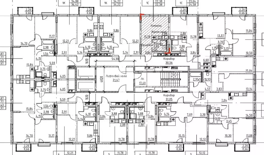 Квартира-студия: Новосаратовка, жилой комплекс Невская Долина, 1.3 ... - Фото 1