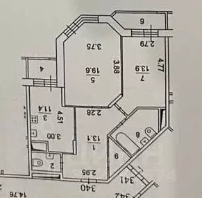 2-к кв. Московская область, Мытищи Октябрьский просп., 10А (72.0 м) - Фото 0