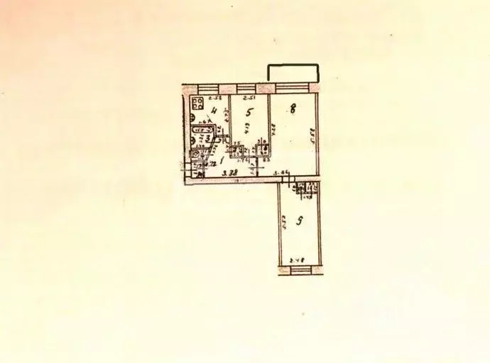 3-к кв. Марий Эл, Йошкар-Ола Комсомольская ул., 155 (58.0 м) - Фото 2