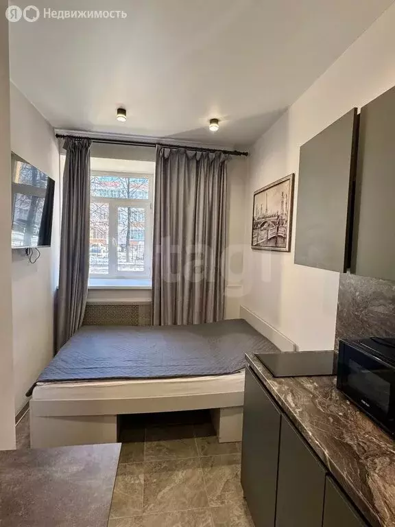 Квартира-студия: Санкт-Петербург, Бумажная улица, 22к2 (12.1 м) - Фото 2