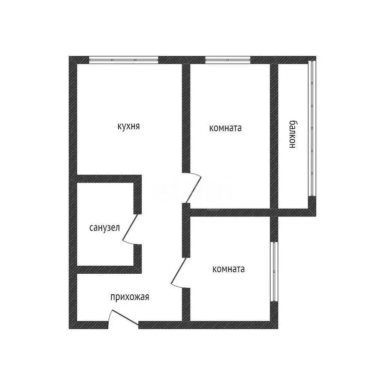 2-комнатная квартира: Краснодар, Российская улица, 267к4 (53 м) - Фото 0