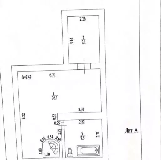 3-к кв. Башкортостан, Уфа Нежинская ул., 3 (120.0 м) - Фото 1