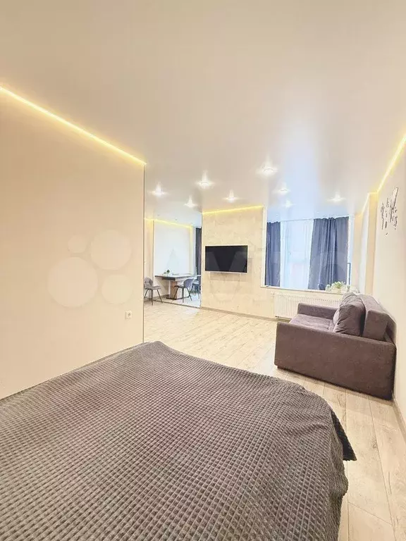 1-к. квартира, 45 м, 5/25 эт. - Фото 1
