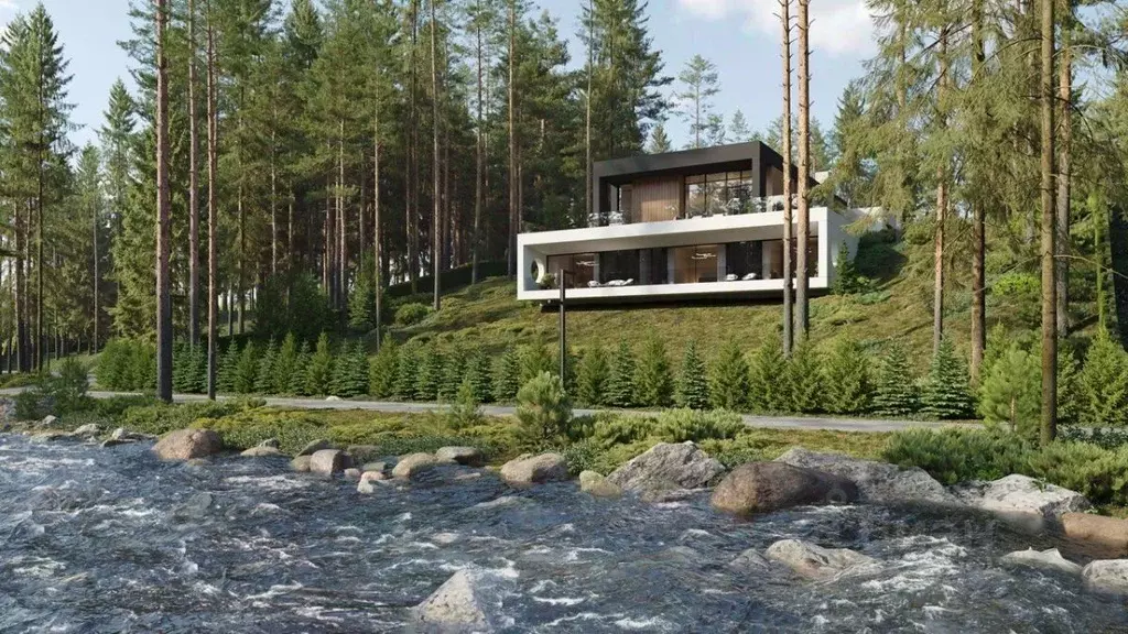 Дом в Ленинградская область, Выборгский район, Первомайское с/пос, ... - Фото 2