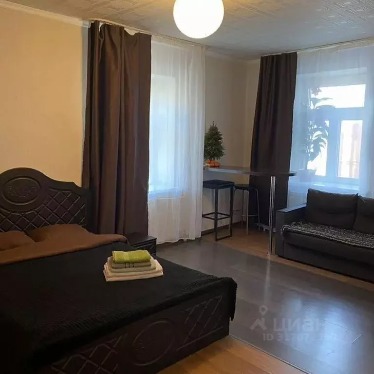 1-к кв. Тверская область, Тверь Тверская пл., 2 (30.0 м) - Фото 0