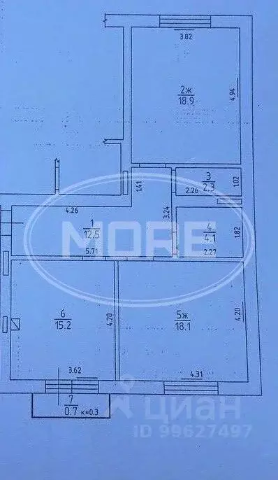 2-к кв. Калининградская область, Пионерский Набережная ул., 2Б (71.0 ... - Фото 2