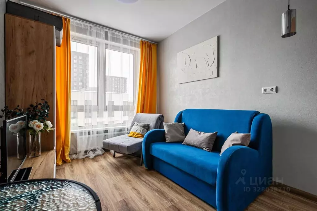 Студия Москва ул. Николая Озерова, 8к1 (20.0 м) - Фото 2