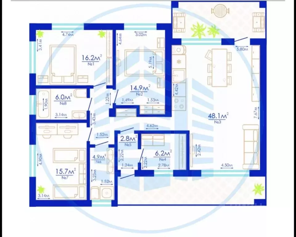 Дом в Ставропольский край, Ессентуки ул. Грушевая (123 м) - Фото 1