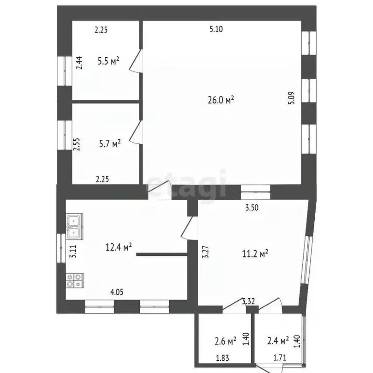 Дом в Башкортостан, Стерлитамак ул. Ильича (50 м) - Фото 2