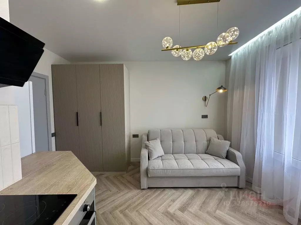 Студия Самарская область, Самара просп. Масленникова, 14А (33.0 м) - Фото 1