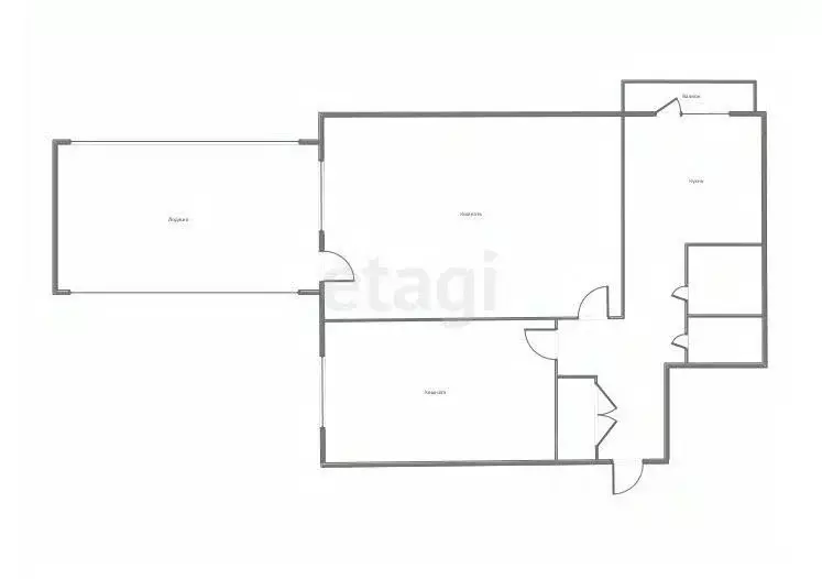 2-к кв. Приморский край, Владивосток ул. Гризодубовой, 41 (40.5 м) - Фото 1