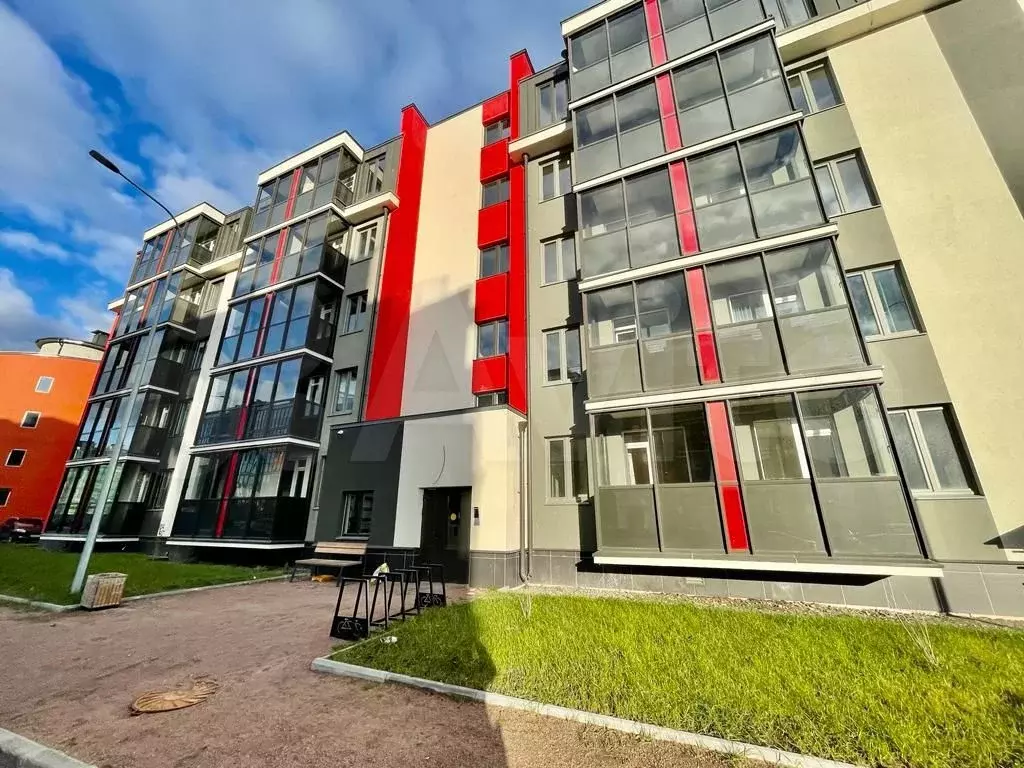 1-к. квартира, 37 м, 2/5 эт. - Фото 1