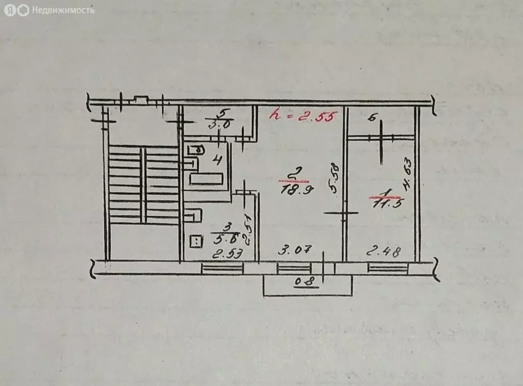 2-комнатная квартира: Псков, Текстильная улица, 16 (41.1 м) - Фото 1