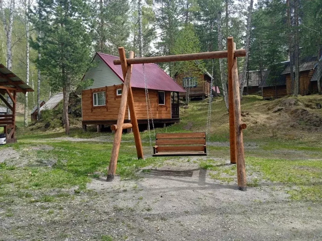 Дом в Алтайский край, Алтайский район, пос. Катунь тракт Айский (20 м) - Фото 0