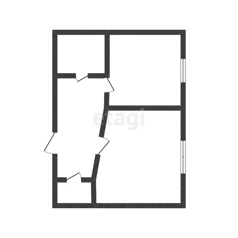 1-комнатная квартира: Белгородская область, рабочий посёлок ... - Фото 1