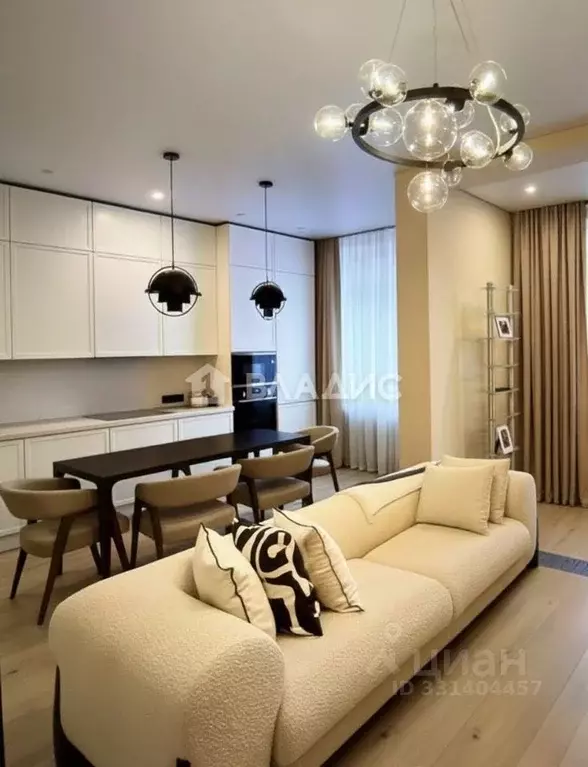 3-к кв. Москва ул. Дыбенко, 16К1 (80.0 м) - Фото 1